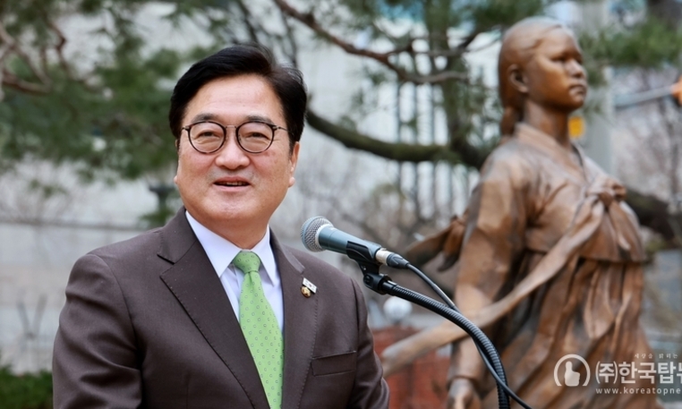 禹의장, 제107주년 3·1절 기념 유관순열사 동상 헌화예배