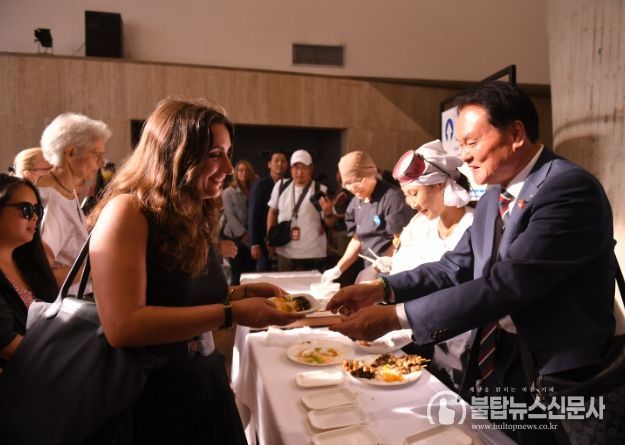 뿔소라 시식 및 홍보 행사