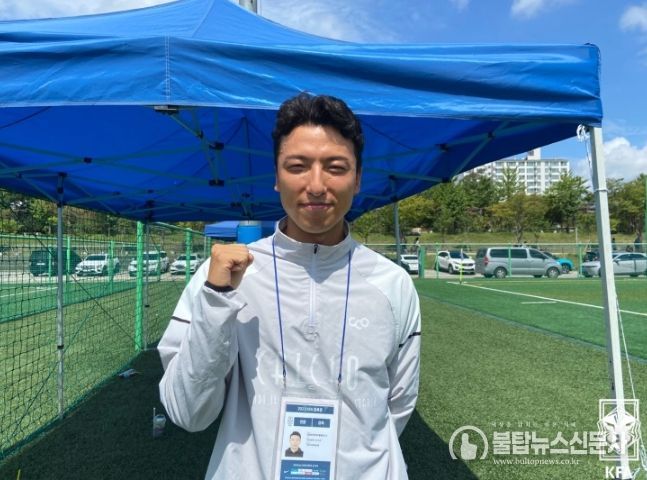 마산합성U12 나진성 감독.