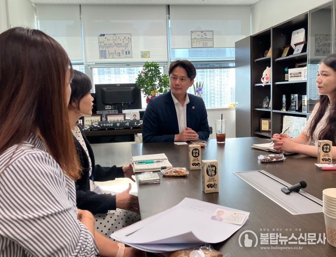 경기도의회 황대호 의원, '지속가능한 학교사회복지사업 추진을 위한 정담회' 개최