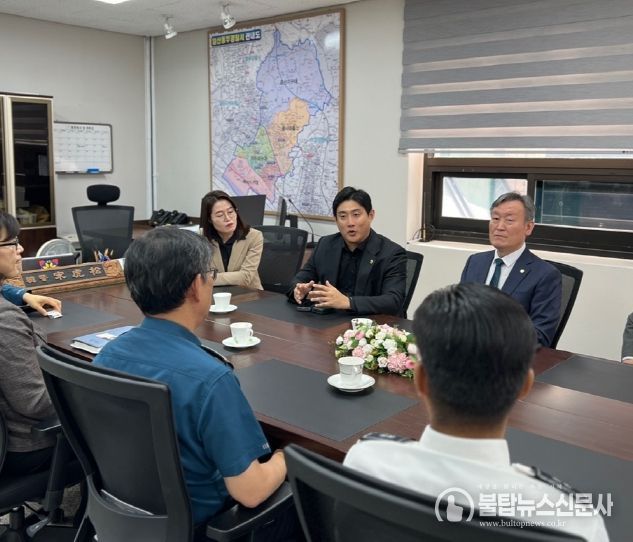 경기도의회 이상원 의원, 경기도 북부자치경찰위원회와 현안 논의