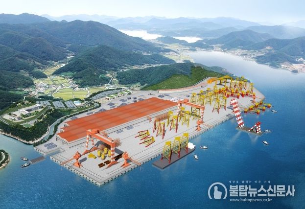 고성 양촌·용정 일반산업단지 조감도