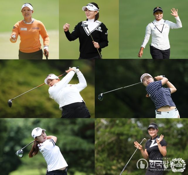 KLPGA 용띠 선수들