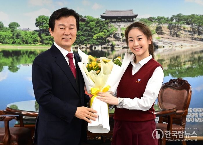 ‘미스트롯 3’미(美) 오유진, 진주시를 전국에 알리다