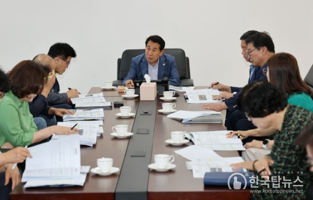 양산시, 정기티타임 열고 시정성과 도출 ‘박차’