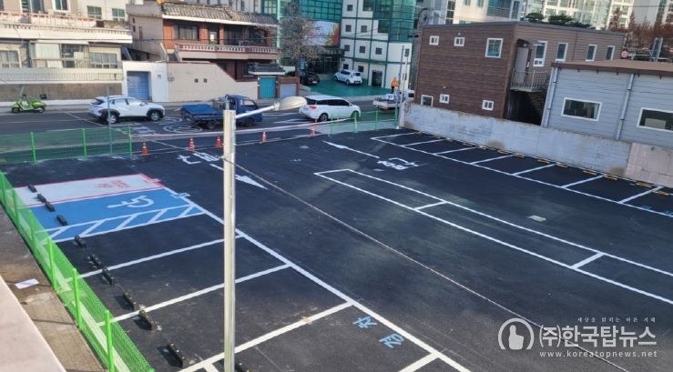부산 동래구, 온천천 카페거리 공영주차장 3월부터 운영 개시