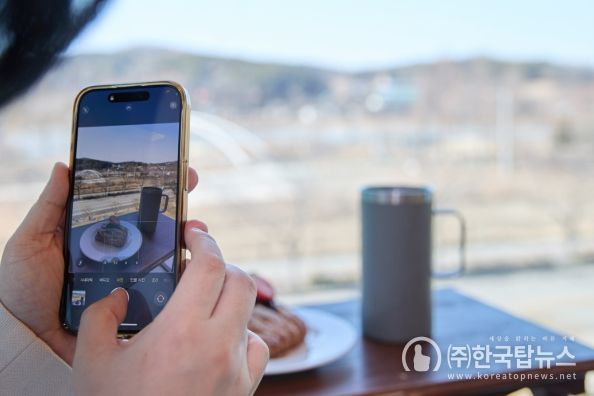 아산 신정호 정원과 신정호 카페