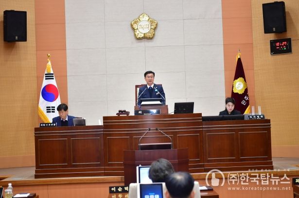 완주군의회 유의식 의장