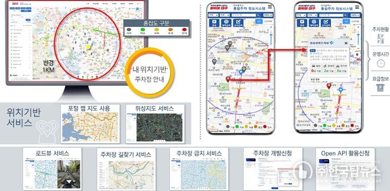 통합주차정보서비스 이미지