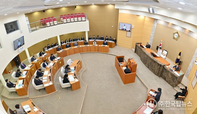 달성군의회, 제317회 임시회 폐회