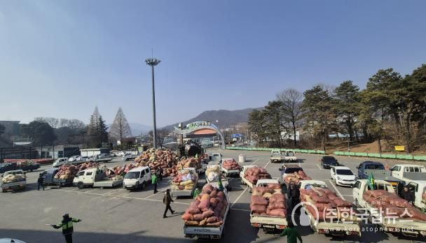 상주시새마을회, 헌옷모으기 경진대회 실시