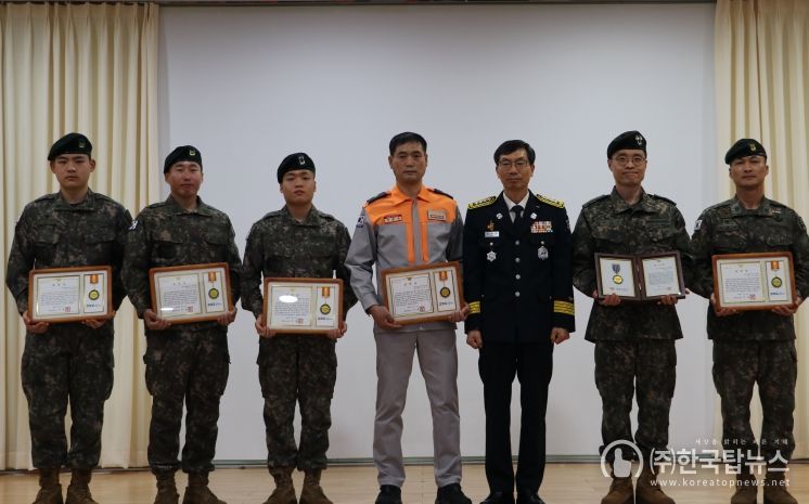 광명소방서, 재난현장 수색 유공자 표창 수여 및 상반기 직장교육 실시