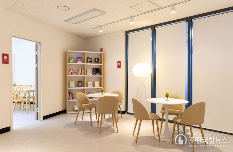 박강수 마포구청장, 소금나루도서관 맘카페에서 따뜻한 메시지 전해