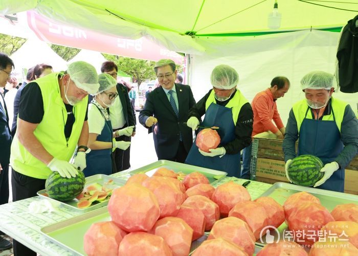 의령토요애수박축제 성황리 마무리