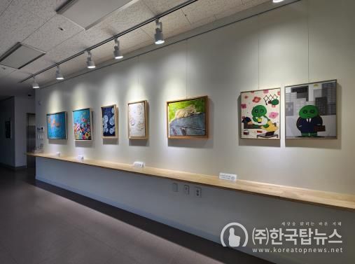 원주시 태장1동, 청사 태장갤러리서 '강원문화발전소 문화예술 전시 프로젝트' 개최