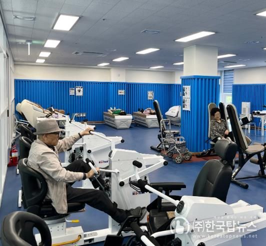 중부장애인복지관, 재활운동실 본격 운영