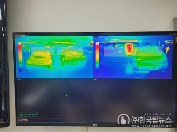 부산 동구, 청사 부설주차장 내 열화상카메라 설치, 24시간 모니터링