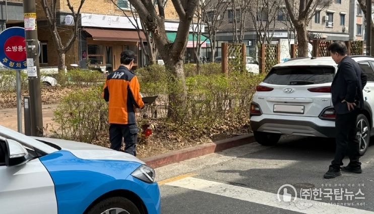 전북소방, 소화전 불법주정차 ‘무관용 일제 단속’