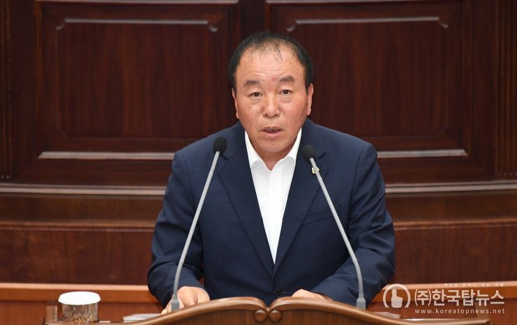 이춘덕의원님 본회의 발언사진