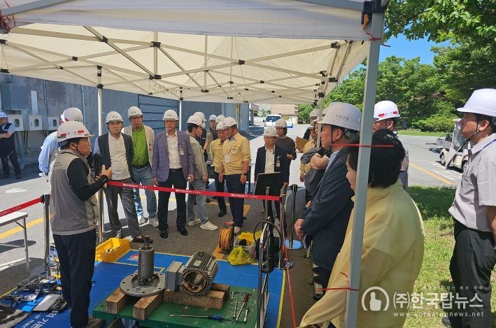 원전특위, 한빛원전 '모조품 베어링' 사용 현장점검