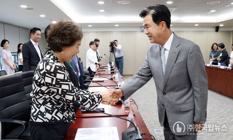 충남지역아동센터연합회 간담회