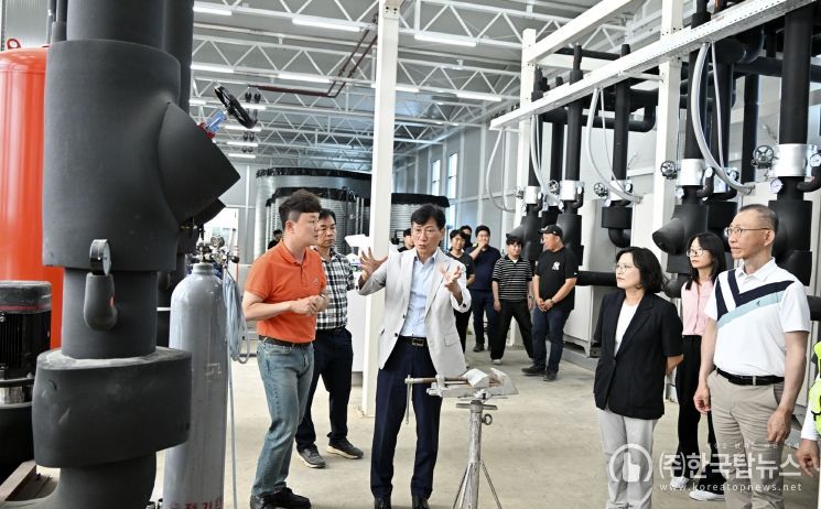 임대형 스마트팜 조성사업 준공관련 현장 시찰