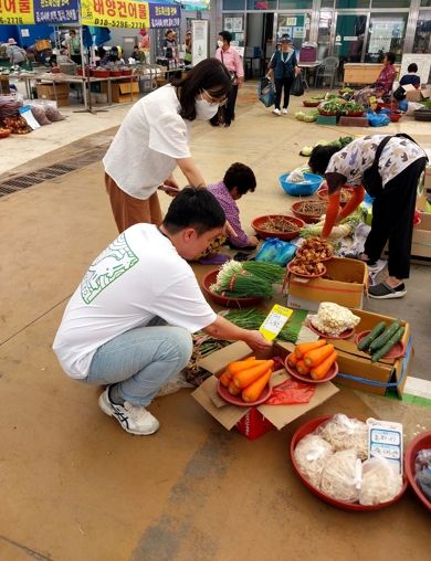 원산지표시 위반행위 단속 사진