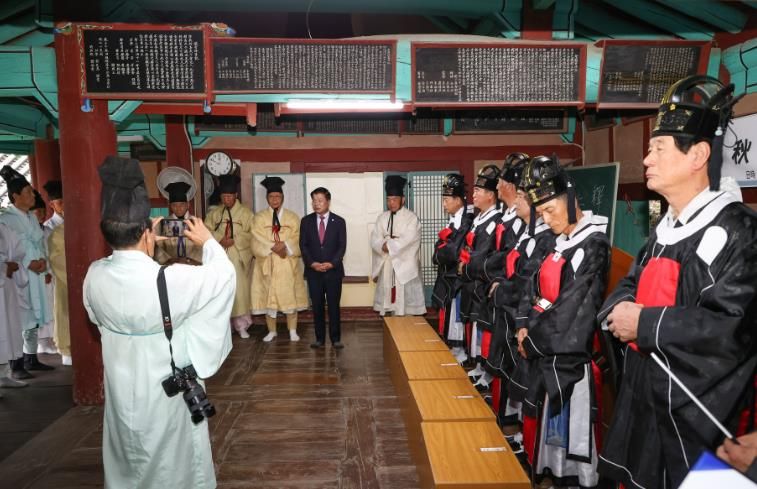 고성향교, 성현의 가르침 기리는 추기 문묘석전제례 봉행