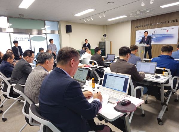 기자회견-박범인 금산군수, 미국 동서부 동시공략 유통망 구축 방문 등 결과 전해