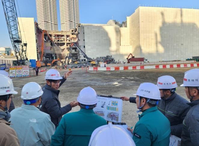 광주광역시서구, 건축물 해체공사장 긴급 점검 실시
