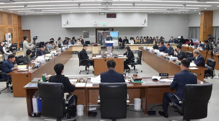논산시의회, ‘2025 행정사무감사’ 시작