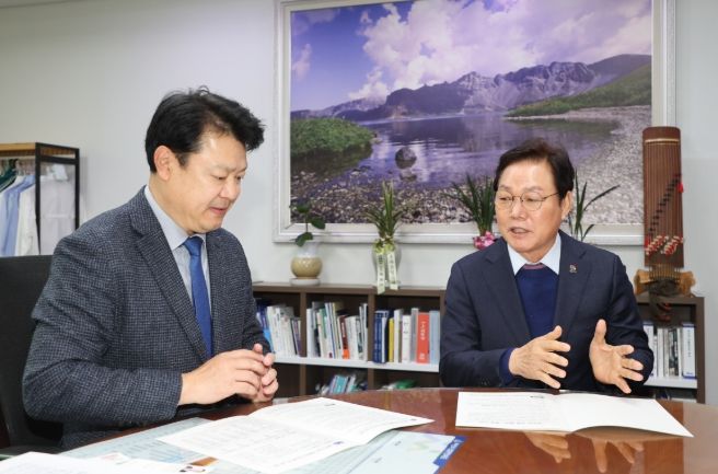 복기왕더불어민주당국토교통위간사면담