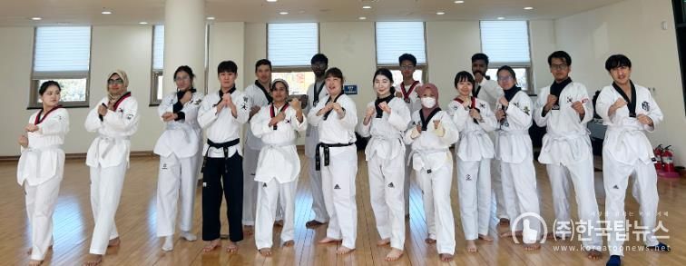 경상국립대학교(GNU) 국제처는 1월 8일에 가좌캠퍼스 스포츠콤플렉스에서 ‘K-태권도 한국전통문화 체험·프로그램을 진행했다.