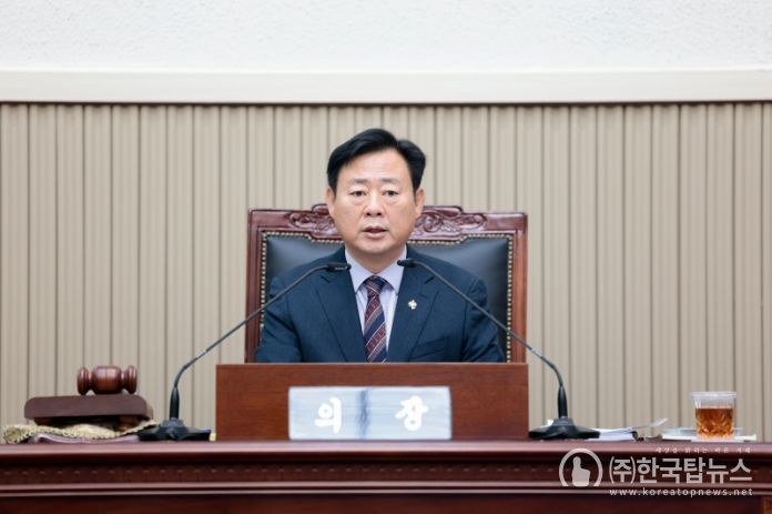 구리시의회 신동화 의장 GTX-B 정차 및 대광법 개정 촉구 결의안 채택