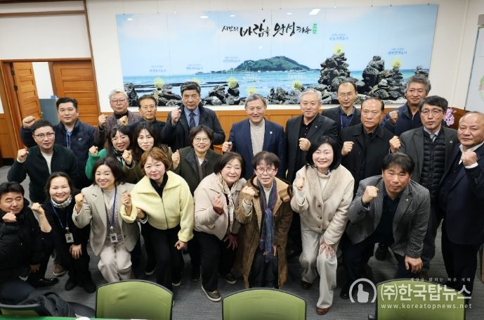 제주시 농업인 단체와 간담회