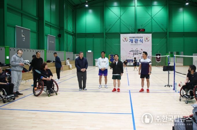 주광덕 남양주시장, 통합체육 활성화를 위한 현장 방문