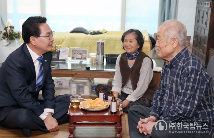 고창군수, 제107주년 3.1절 기념 독립유공자 후손 위문