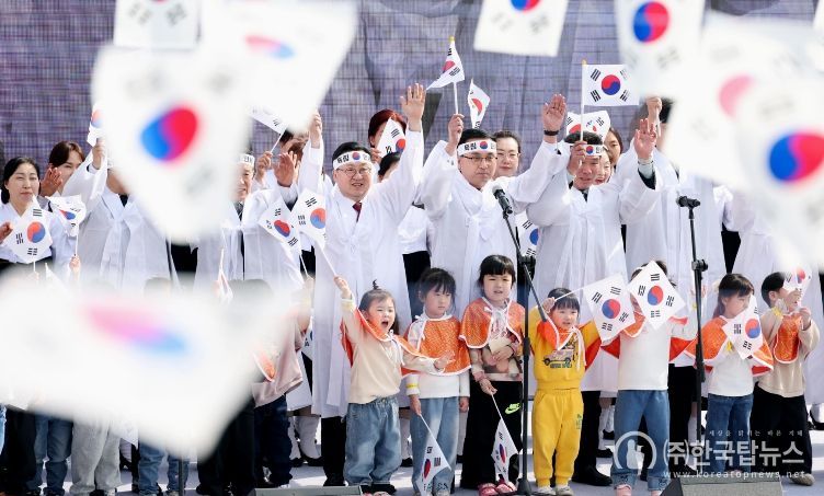 제23회 인동장터 독립만세운동 기념행사 모습