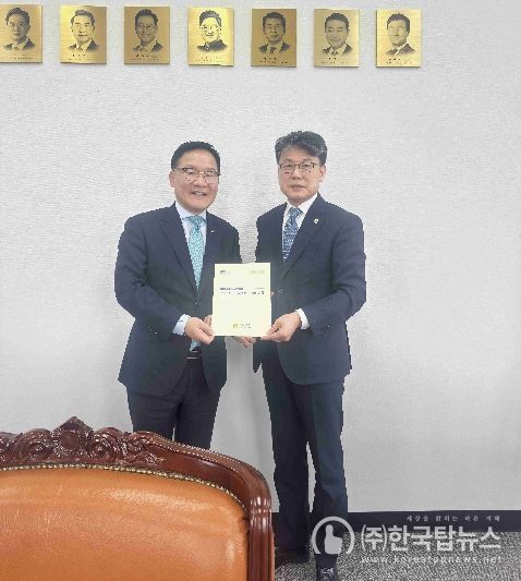 강위원 부지사 예결위원장 면담