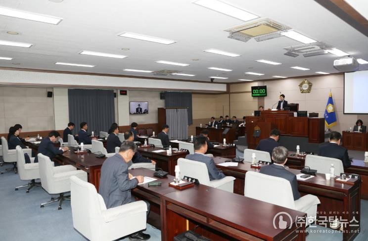 상주시의회, 제238회 임시회 개회